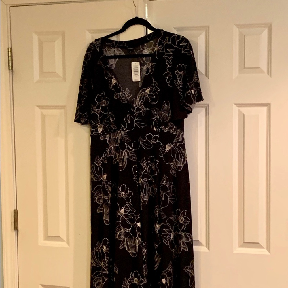 Floral print dress
